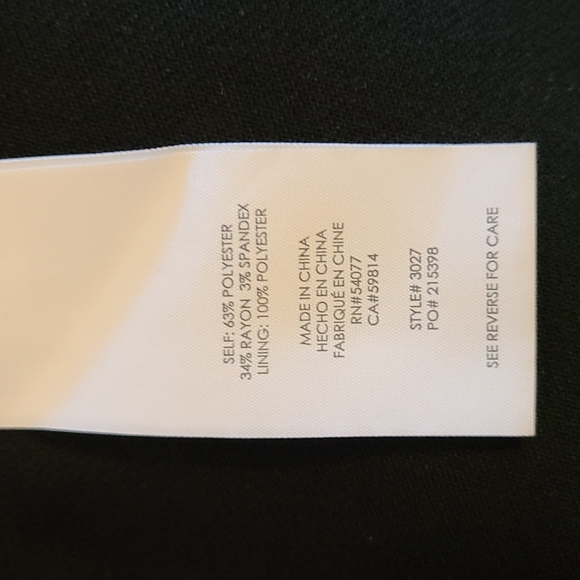 CAbi Black Abbott Jacket sz 6 - Picture 10 of 10